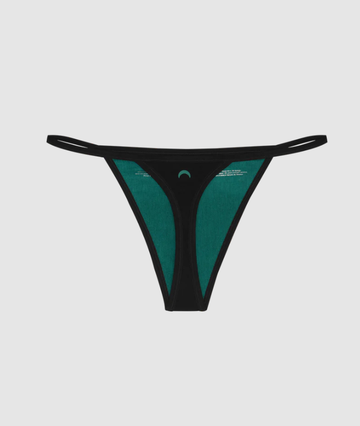 HUHA - String Thong
huha, healthy undies, underwear, no toxins, all natural, natural, natural fabric, zinc fabric, zinc undies, bras, mineral undies, healthy undies, thong, high rise thong, hihg rise, low profile thong, boxers, long boxer, boxer, briefs,