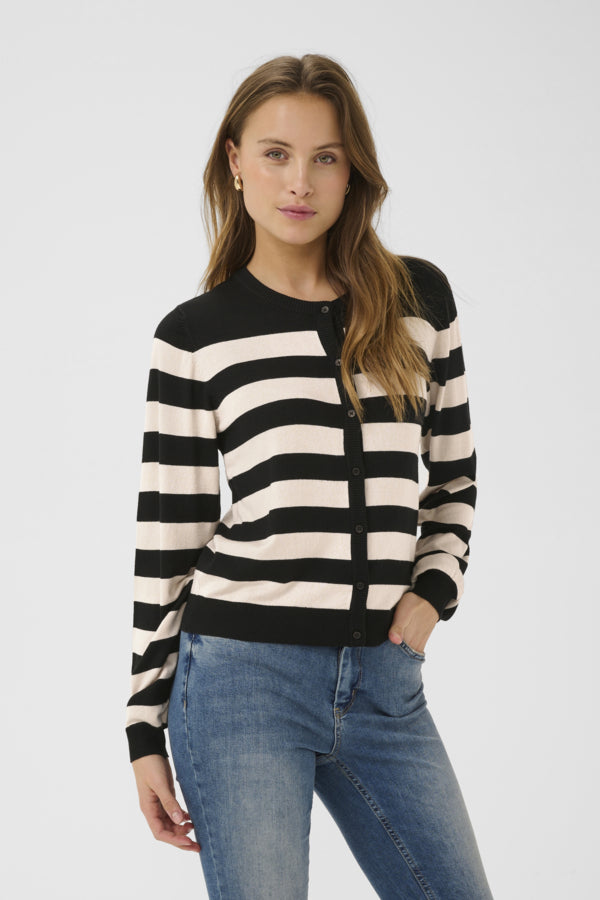 CULTURE - Sabi Annemette Cardigan
cardigan, cardi, striped cardigan, striped cardi, stripey, stripy, stripey cardigan, stripy cardigan, stripey cardi, stripy cardi, striped, button up, button up cardigan, button up cardi