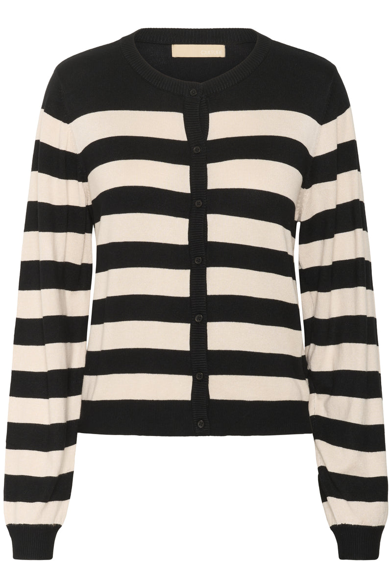 CULTURE - Sabi Annemette Cardigan
cardigan, cardi, striped cardigan, striped cardi, stripey, stripy, stripey cardigan, stripy cardigan, stripey cardi, stripy cardi, striped, button up, button up cardigan, button up cardi