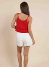 Lucie Fringe Sweater Tank