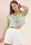 Mimosa Front Tie Top