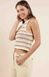 Tisha Striped Sweater Tank