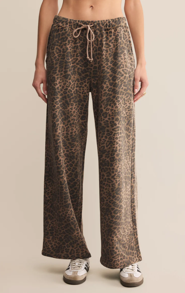 Z SUPPLY - Hunter Leopard Knit Pant