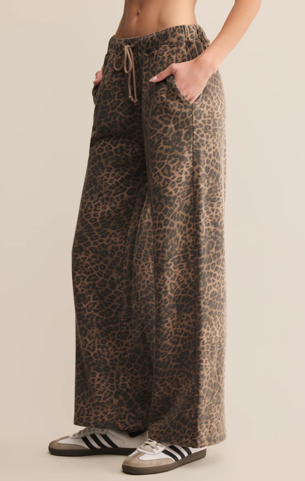 Z SUPPLY - Hunter Leopard Knit Pant