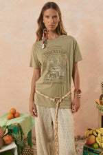 Mermaid Truckstop Biker Tee
