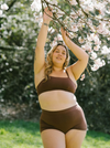 HUHA - Tata Bralette
bralette, bra, no wire, wirefree, huha, healthy undies, underwear, no toxins, all natural, natural, natural fabric, zinc fabric, zinc undies, bras,