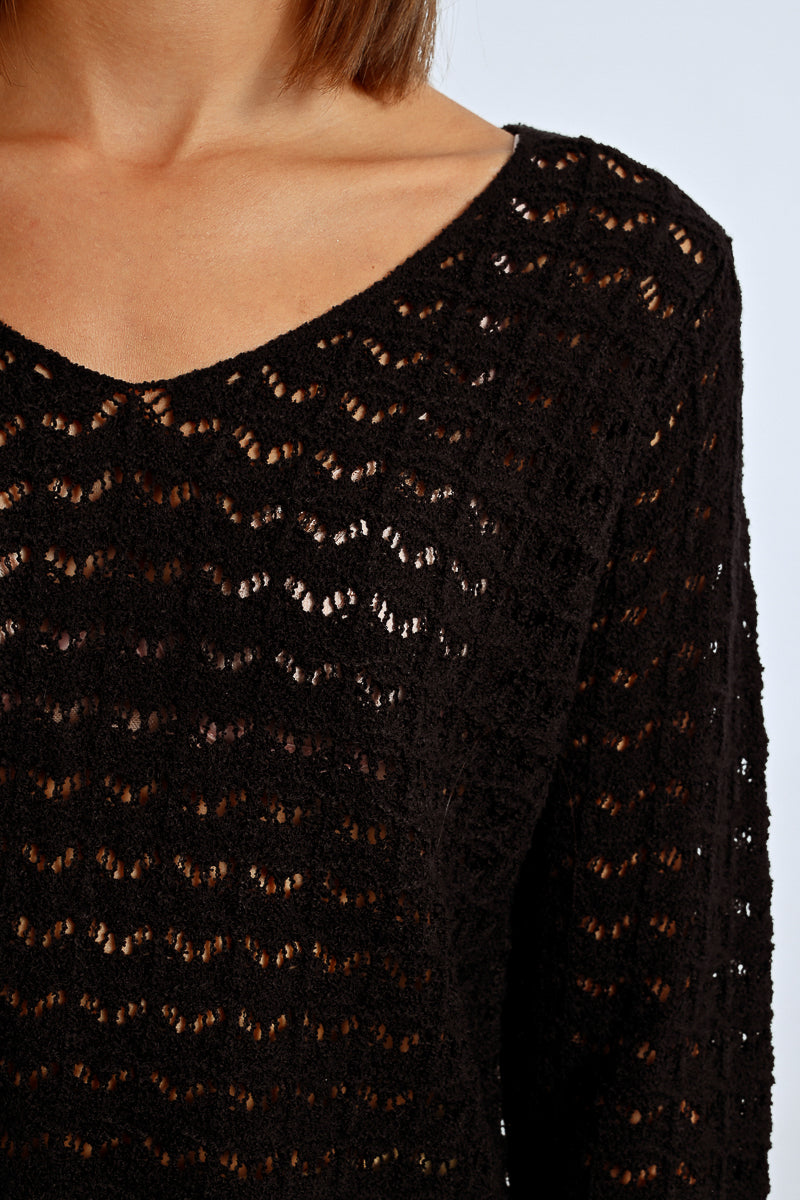 MOLLY BRACKEN - Crochet Sweater
sweater, light sweater, spring sweater, summer sweater, jumper, spring jumper, summer jumper, light jumper, outerwear, crochet, 