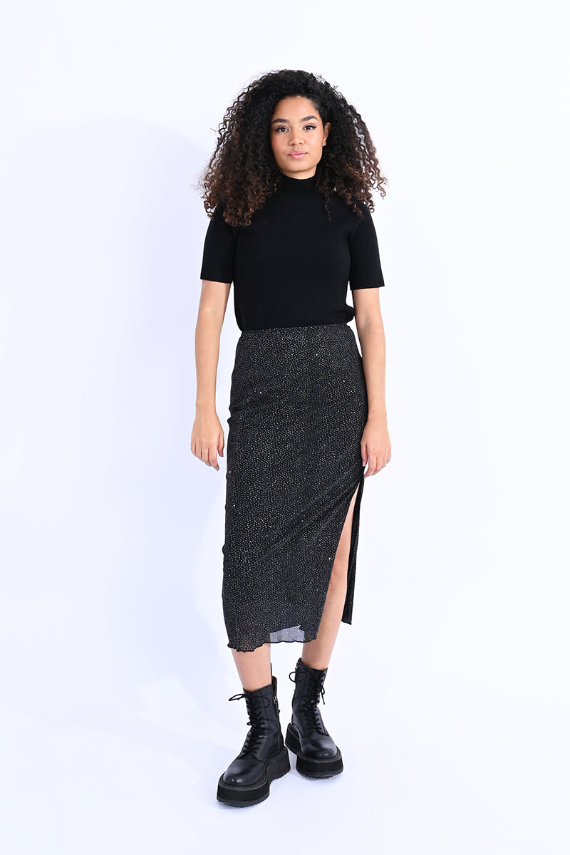 Sparkle Midi Skirt