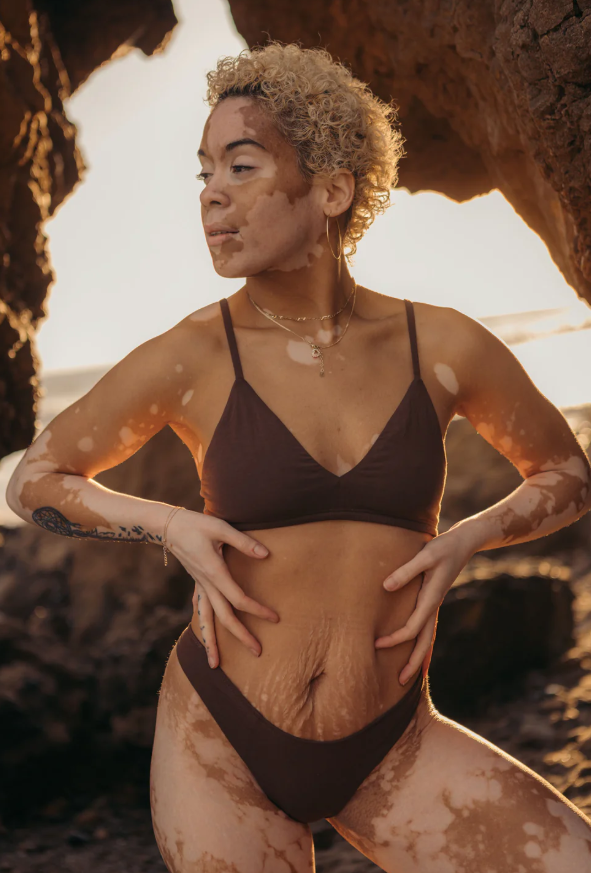 HUHA - Triangle Bralette
bralette, bra, no wire, wirefree, huha, healthy undies, underwear, no toxins, all natural, natural, natural fabric, zinc fabric, zinc undies, bras,