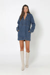 Madison The Label - Tara Long Sleeve Dress