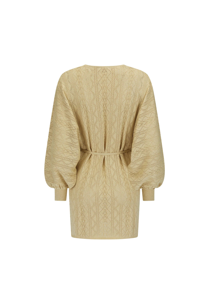 Moss Knit Mini Dress