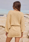 Moss Knit Mini Dress