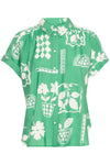 ICHI - Yetta Shirt
shirt, button up, short sleeve, short sleeve button up, short sleeve shirt, button up top, button up shirt, short sleeve top, print, printed top, printed shirt, printed button up, summer top, summer shirt, summer button up, coord, co-ord, set, coord set, co-ord set, coordinating set