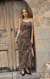 Cielo Leopard Midi Dress