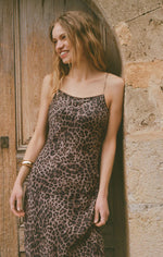 Cielo Leopard Midi Dress