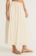 Nicoline Crinkle Midi Skirt