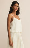 Fiore Crinkle Satin Tank