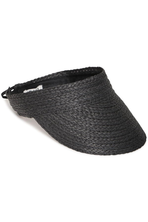 ICHI - Zoey Cap
cap, hat, visor, beach hat, beach cap, beach visor, summer, sumer hat, summer visor, summer cap, raffia cap, raffia hat, raffia visor, black hat, outdoors, sporty hat, sporty cap, sporty visor, sports, sporty, sports hat, sports cap, sports visor,