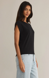 Z SUPPLY - Camino Tee
black casual top, casual top, top, tee, casual tee, casual tee shirt, tee shirt, black tee shirt, comfortable shirt, comfortable top, basic, basics, everyday wear