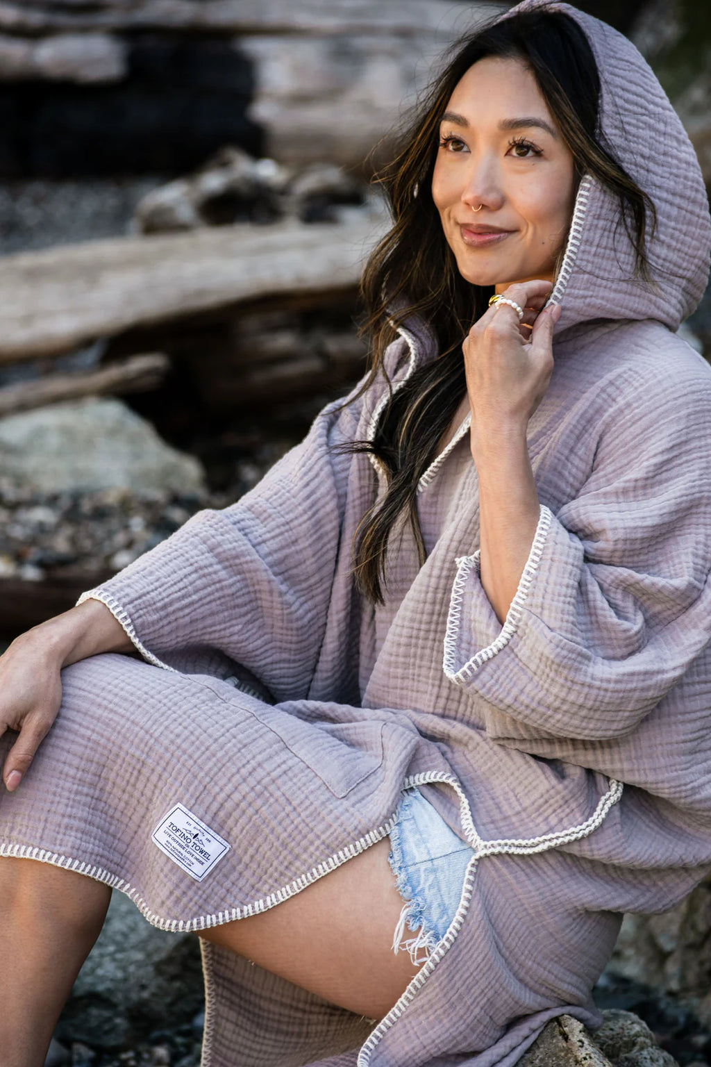 The Cocoon Surf Poncho Womens