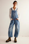 Free People - Good Luck Barrel Overalls