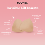 Invisible Lift Inserts: Beige / Small (fits A to C)