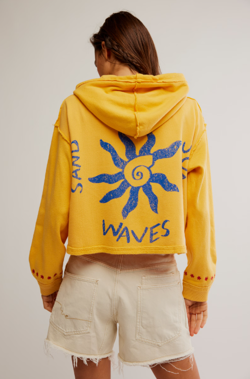 FREE PEOPLE - Mermaid Hoodie
hoodie, sweater, jumper, zip up, zip up hoodie, zip up sweater, zip up jumper, zip hoodie, zip sweater, zip jumper, beachy, beach, beachy sweater, summer sweater, summer jumper, beachy jumper, summer hoodie, beachy hoodie, yellow, mermaid, 