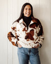 Cowhide 1/2 Zip