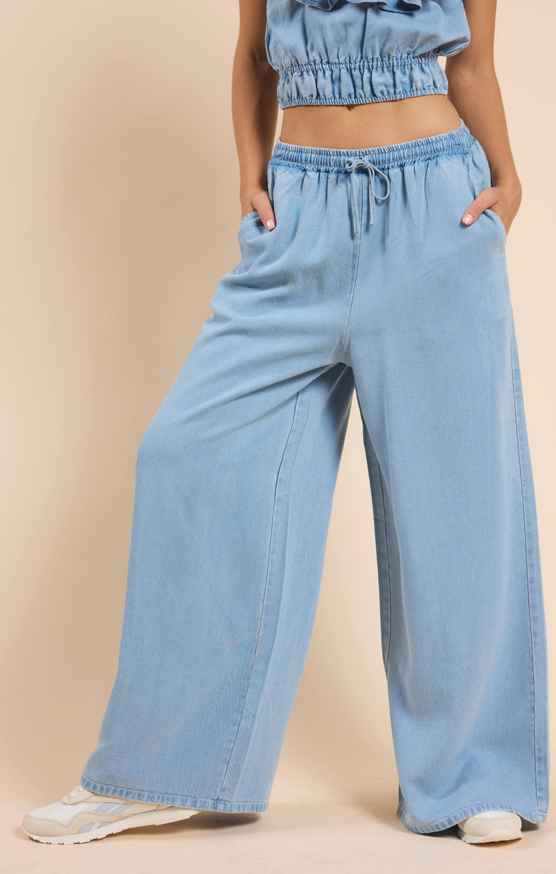 Sadie & Sage - It's Pouring Drawstring Pants