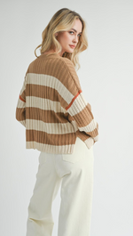 Violette Stripe Sweater