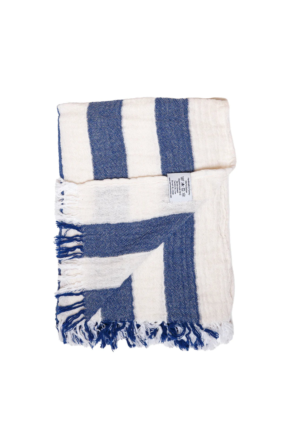 The Banks Muslin Gauze Stripe Towel