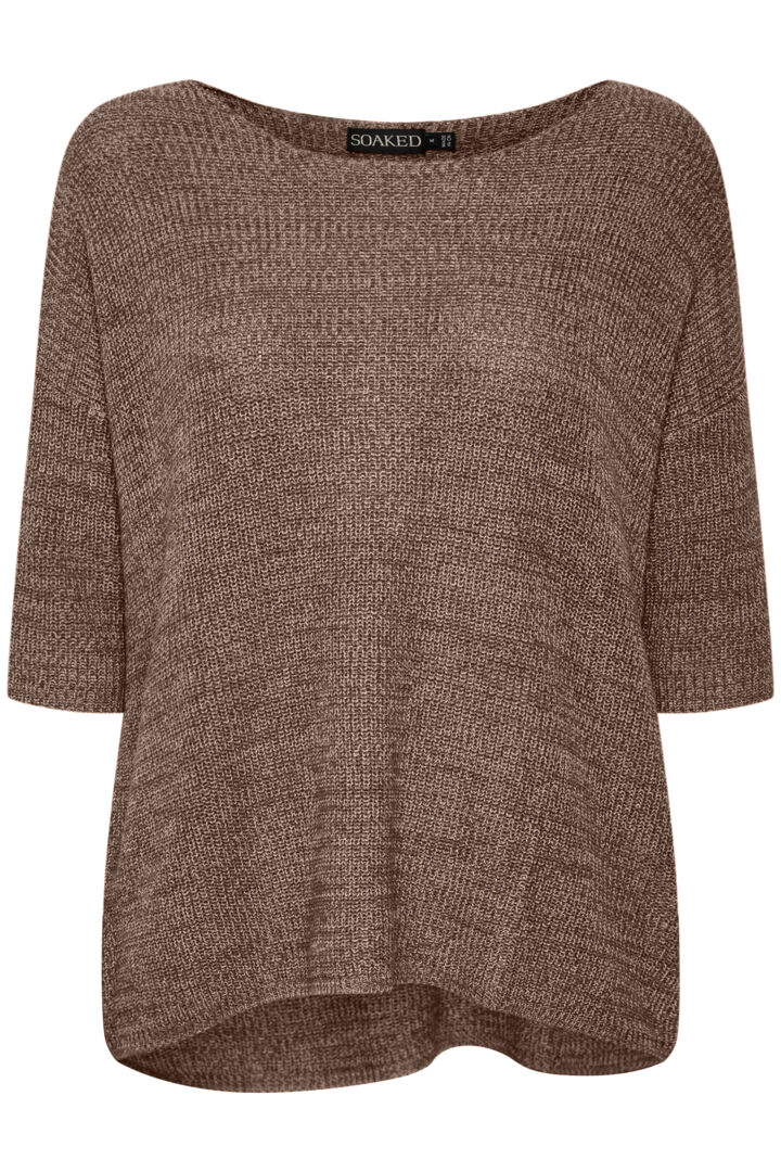Soaked in Luxury - Tuesday Jumper Brown lentil