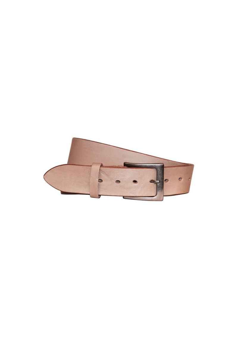LATO Curved Handmade Leather Belt