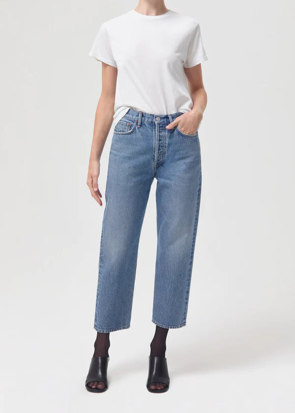 Agolde - 90's Crop Mid Rise Loose Fit