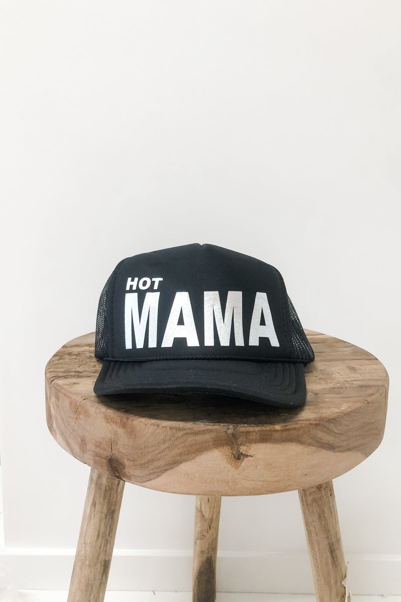 Hot Mama Trucker Cap