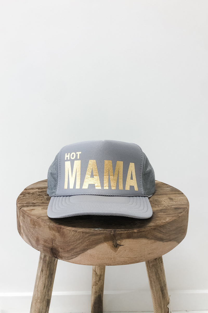 Hot Mama Trucker Cap