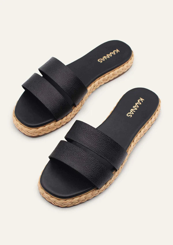 Dantita Leather Slide