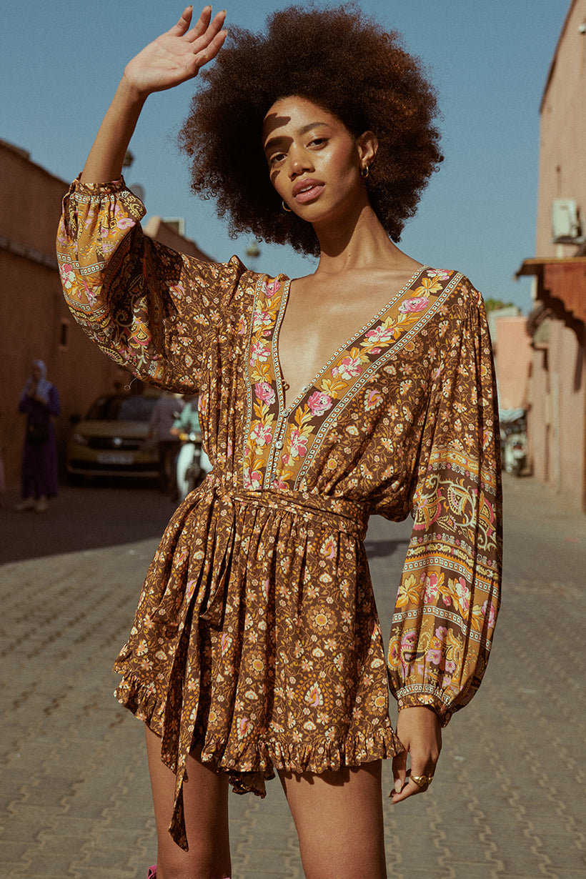 SPELL - Madame Peacock Romper