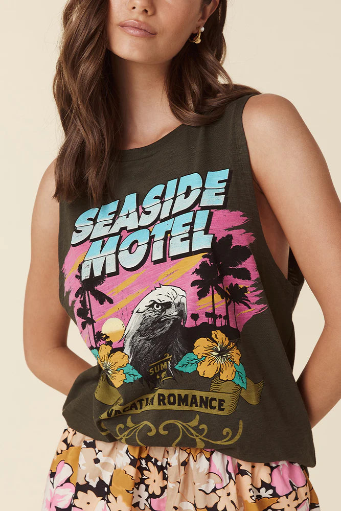 SPELL - Seaside Motel Muscle Tank