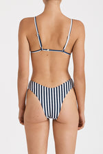 Indigo Stripe Curve Brief