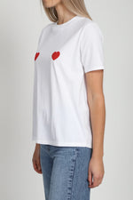 Double Heart Classic Tee