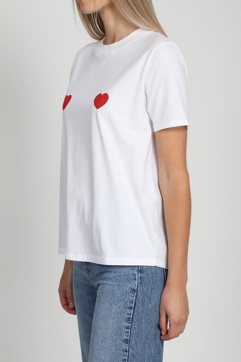 Double Heart Classic Tee